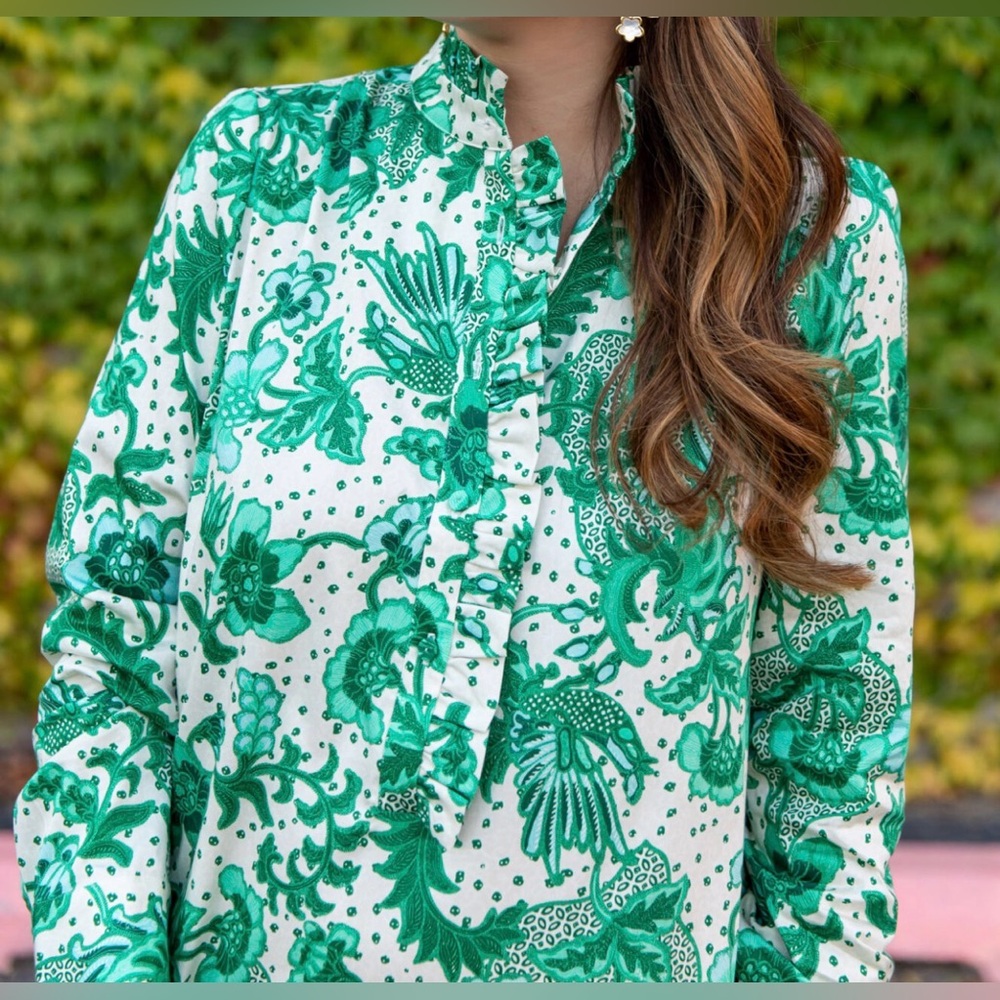 Tuckernuck Venice beachside vines Tate Dress Size: XL - Picture 3 of 6